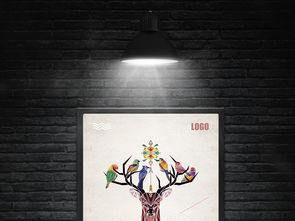 企業文化簡約創意海報設計資源推薦